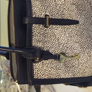 Leopard Ryder Satchel by Fossil